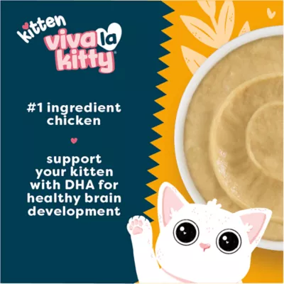 Product Viva La Kitty Kitten Wet Food - Mousse, 2.8 Oz