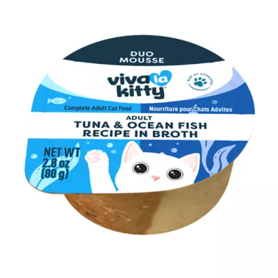 Viva La Kitty® Duo Mousse Wet Cat Food - 2.8 Oz - Image 1