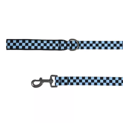 Top Paw® Checkered 4 Ft Padded Handle Leash - Image 1