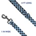Top Paw® Checkered 4 Ft Padded Handle Leash image thumbnail 2