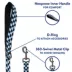 Top Paw® Checkered 4 Ft Padded Handle Leash image thumbnail 3