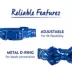 Top Paw® Blue Shark Dog Collar with Bow image thumbnail 3