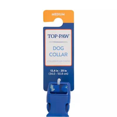 Product Top Paw® Blue Shark Dog Collar with Bow