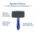 Top Paw® Self-Cleaning Soft Bristle Slicker Grooming Pet Brush image thumbnail 2