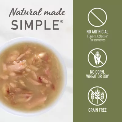 Product Simply Nourish Cat - Adult, Wet Food, Stew, Grain Free, Ocean Fish, 2.8 OZ