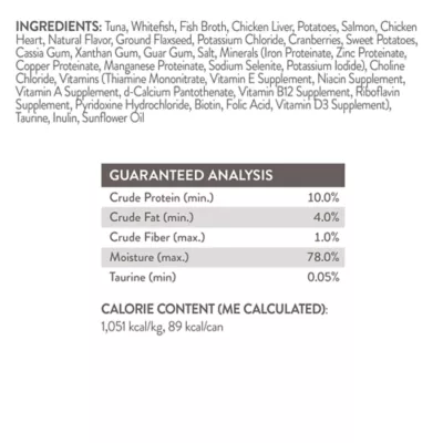 Product Simply Nourish Cat - Adult, Wet Food, Pate, Tuna, 3 OZ