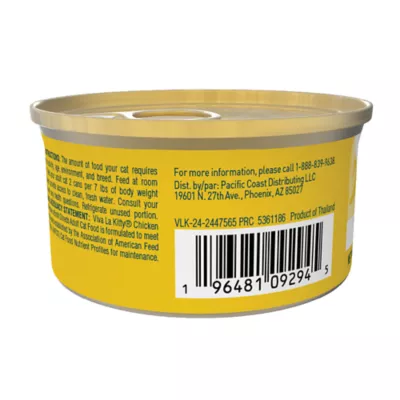 Viva La Kitty Adult Cat Wet Food - Shreds in Broth, 3 Oz - Image 8