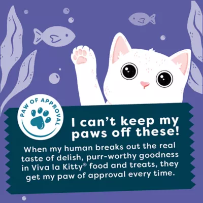 Product Viva La Kitty Adult Cat Wet Food - Shreds in Broth, 3 Oz