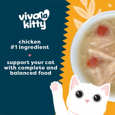 Product Viva La Kitty Adult Cat Wet Food - Shreds in Gravy, 3 Oz