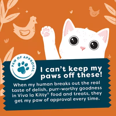 Product Viva La Kitty Adult Cat Wet Food - Shreds in Gravy, 3 Oz