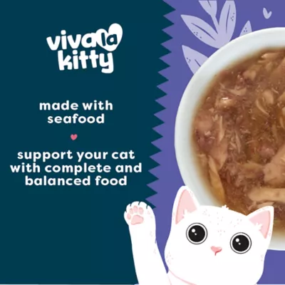 Viva La Kitty Adult Cat Wet Food - Shreds in Gravy, 3 Oz - Image 3