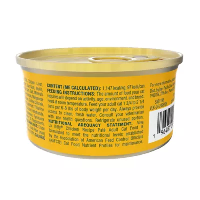 Product Viva La Kitty Adult Wet Cat Food - Pate, 3 Oz