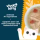 Product Viva La Kitty Adult Cat Wet Food - Shreds in Gravy, 5.5 Oz