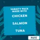 Product Viva La Kitty Adult Cat Wet Food - Pate, Variety Pack, 12 Ct, 36 Oz