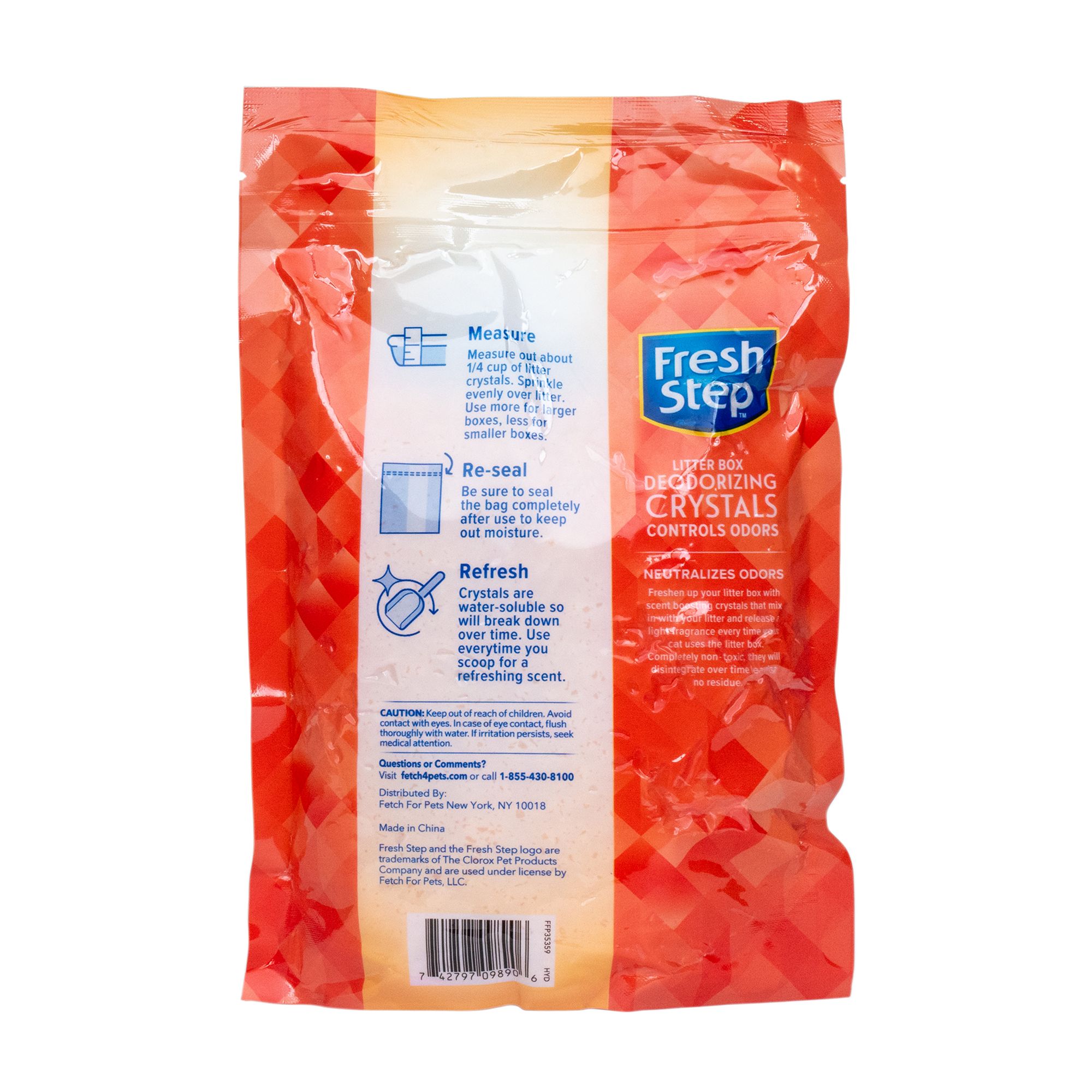 Fresh Step® Litter Box Deodorizing Crystals, Dissolves Over Time - thumbnail 2