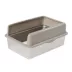 The Exquisicat® High-Sided Stainless Steel Litter Box image thumbnail 1