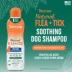 TropiClean Soothing Natural Flea & Tick Shampoo for Dogs - For Dogs 12 Weeks and Older, 20 Oz Bottle image thumbnail 2