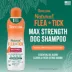 TropiClean Maximum Strength Natural Flea & Tick Shampoo - For Dogs 12 Weeks and Older, 20 Oz Bottle image thumbnail 2