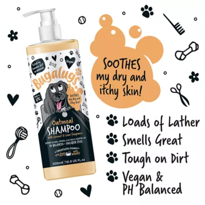 Product Bugalugs Oatmeal Dog Shampoo, 16.9 fl oz