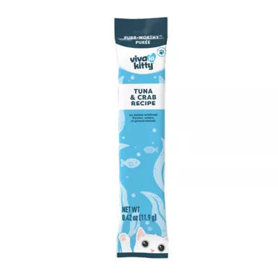 Product Viva La Kitty® Tuna Crab Puree Cat Treat 1 CT 0.42 OZ