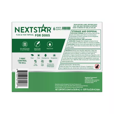 NextStar® Flea & Tick Waterproof Topical Prevention for Large Dogs, 45-88 lbs - Image 2