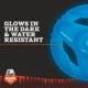 Product Arcadia Trail® Glow-in-the-Dark Blue Flyer Dog Toy