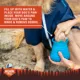 Product Arcadia Trail® Paw Cleaner & Brush, Navy Blue