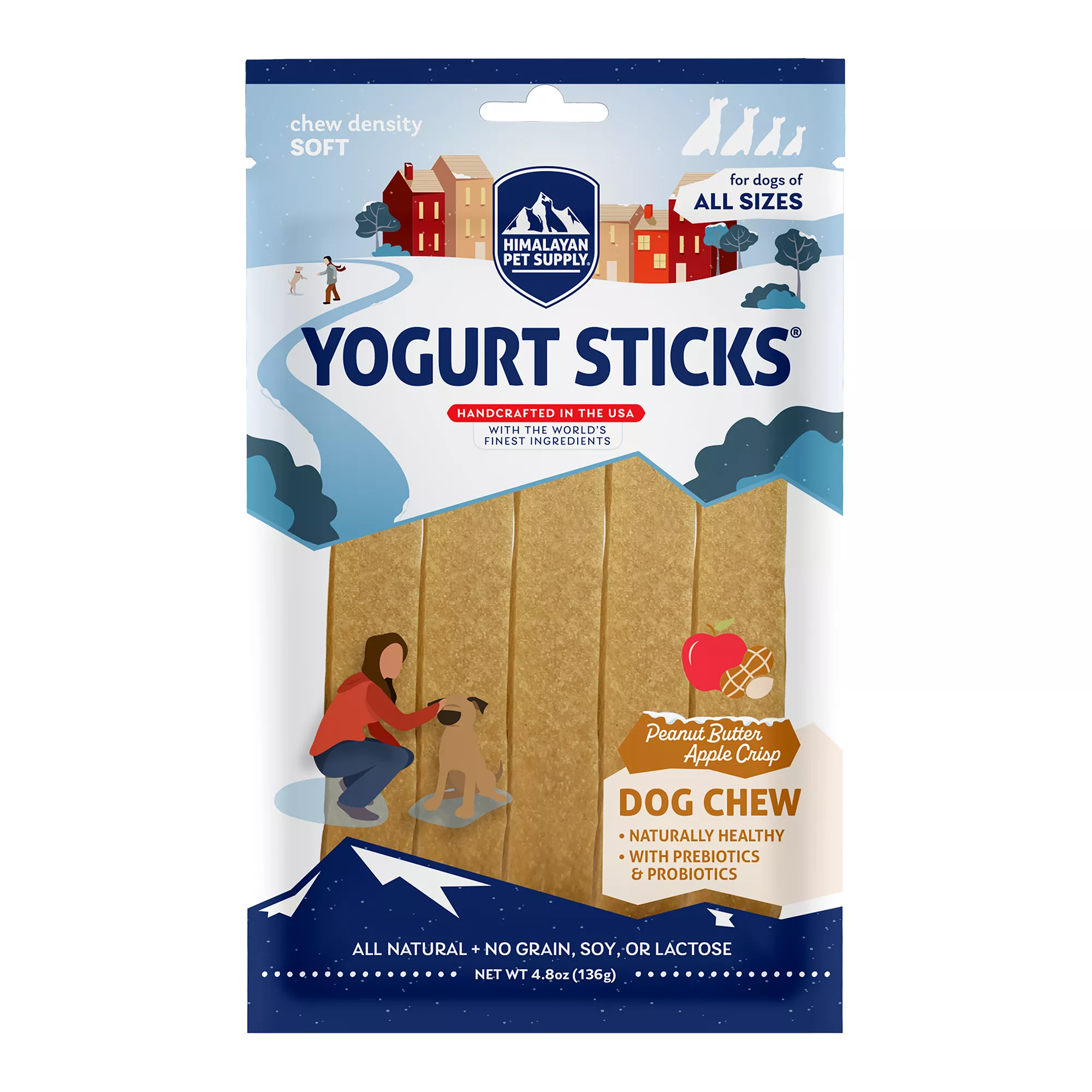 Himalayan Peanut Butter Apple Yogurt Sticks 4 OZ