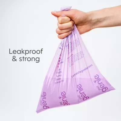 Product Pet Genie Poop Bags for Dogs, Lavender-scented