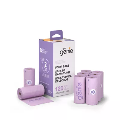 Product Pet Genie Poop Bags for Dogs, Lavender-scented