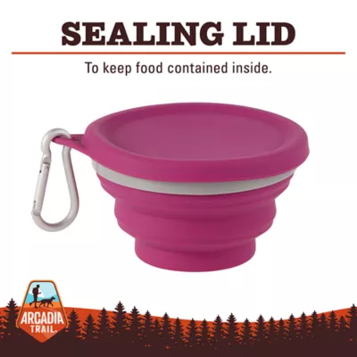 Product  Arcadia Trail® Collapsible Dog Bowl with Lid