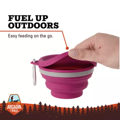 Product  Arcadia Trail® Collapsible Dog Bowl with Lid
