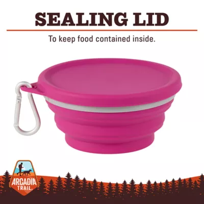 Product  Arcadia Trail® Collapsible Dog Bowl with Lid