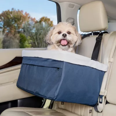 PetSafe® Happy Ride Booster Seat - Navy - Image 1
