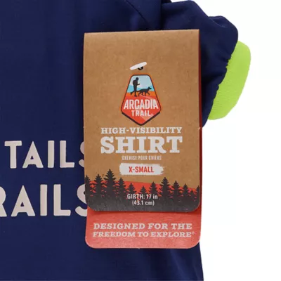 Product Arcadia Trail® Happy Tails High Visibility Dog Shirt