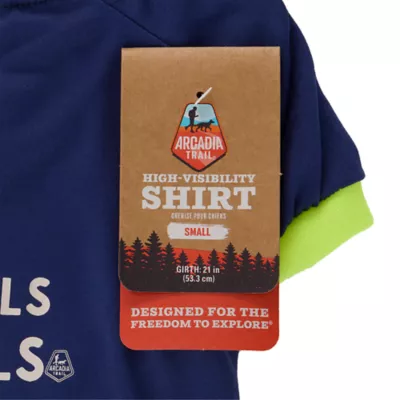 Product Arcadia Trail® Happy Tails High Visibility Dog Shirt