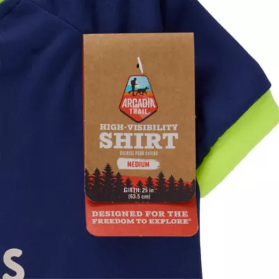 Product Arcadia Trail® Happy Tails High Visibility Dog Shirt