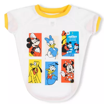 Disney Mickey Characters Dog T-Shirt - Image 1