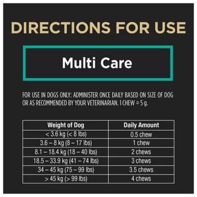 Purina Pro Plan Veterinary Supplements Multi Care Canine Chew, Dog Supplement - Image 8