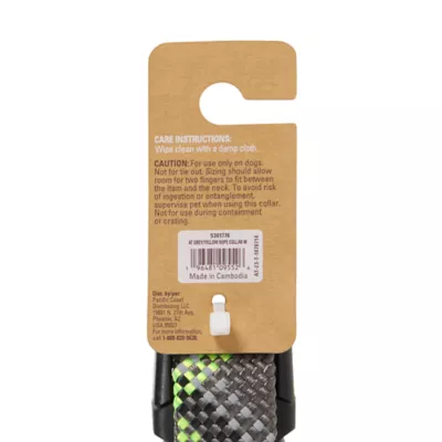 Arcadia Trail® Adjustable, Reflective, Durable, Rope Dog Collar - Image 7