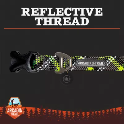 Arcadia Trail® Adjustable, Reflective, Durable, Rope Dog Collar - Image 3