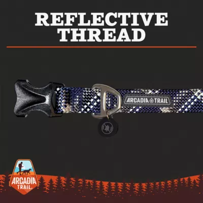 Arcadia Trail® Adjustable, Reflective, Durable, Rope Dog Collar - Image 3