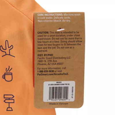 Product Arcadia Trail® Icons High Visibility Dog Shirt