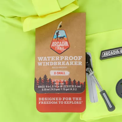 Product Arcadia Trail® Waterproof Dog Windbreaker