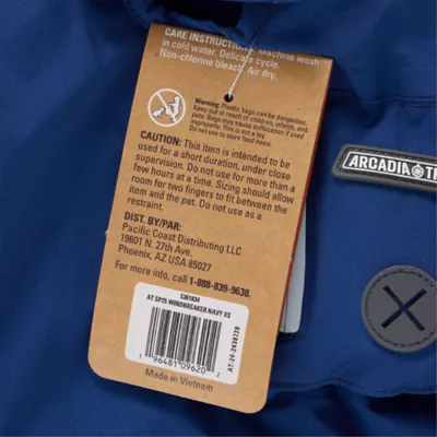 Arcadia Trail® Waterproof Dog Windbreaker Jacket - Image 7