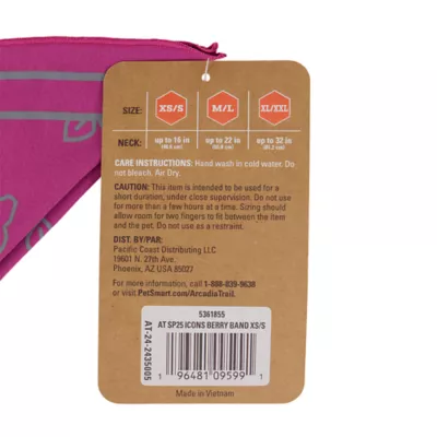 Product Arcadia Trail® Icons High Visibility Dog Bandana