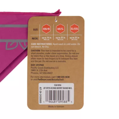 Product Arcadia Trail® Icons High Visibility Dog Bandana