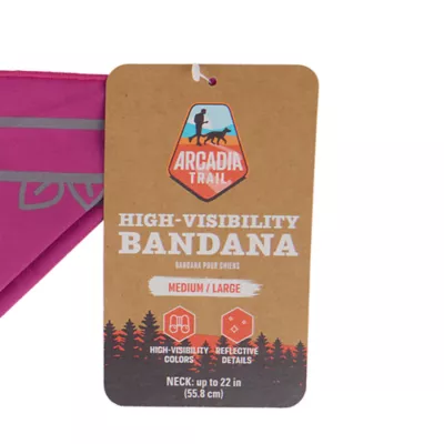Product Arcadia Trail® Icons High Visibility Dog Bandana