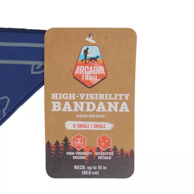 Product Arcadia Trail® Icons High Visibility Dog Bandana