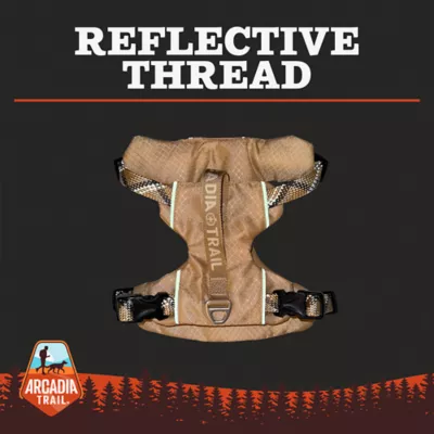 Arcadia Trail® Adjustable, Reflective Thread, Lightweight Dog Harness - Image 3